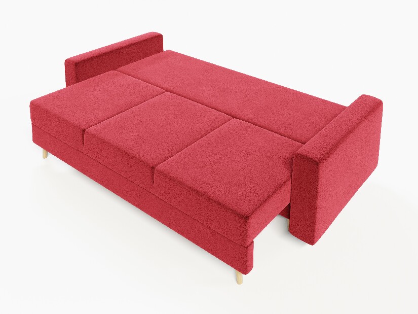 Canapea extensibilă Kineton (bordo)
