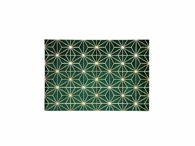 Covor 160x230 cm SILBE (stofă) (verde)