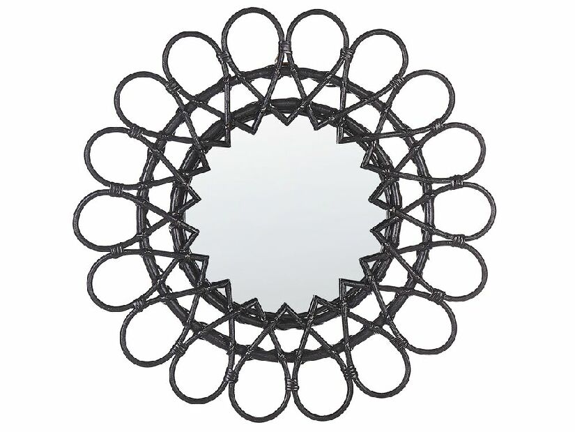 Oglindă de perete Bjorn (negru)