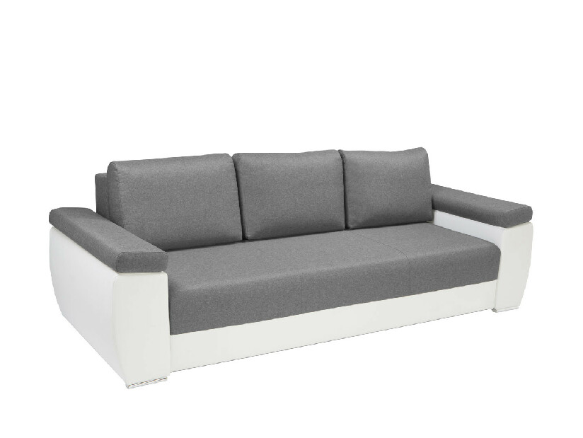 Canapea trei locuri Inge II LUX 3DL (gri + alb)