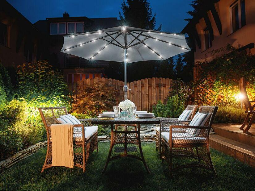Umbrelă de grădină RAPPA (cu iluminat LED)