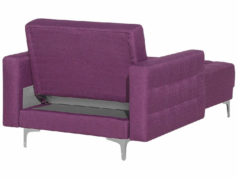 Fotoliu șezlong relaxare ABERLADY (textil) (violet)