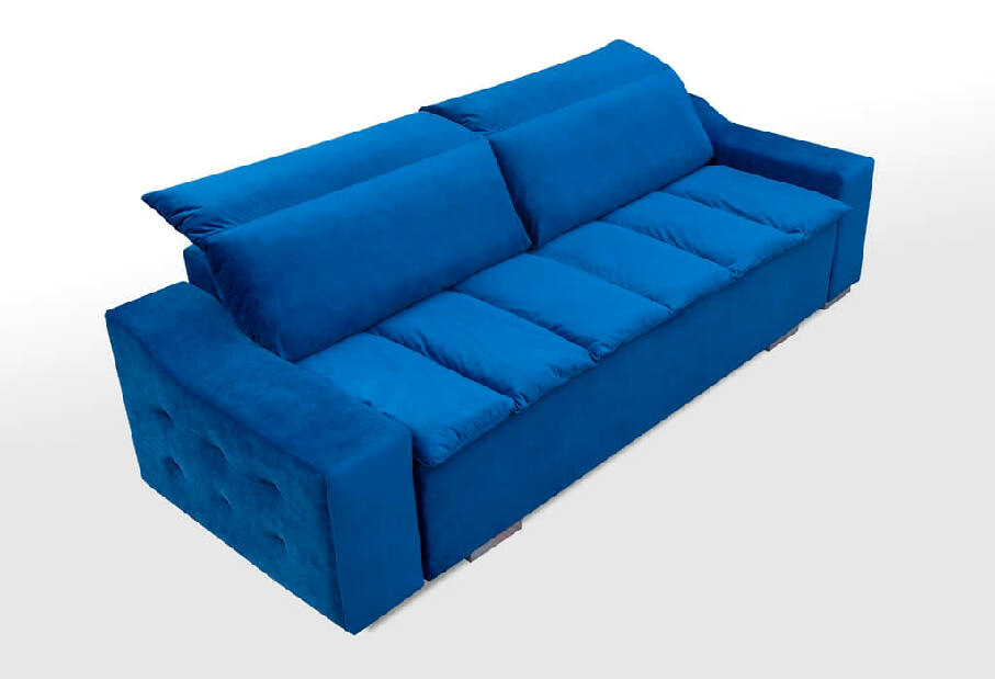 Canapea trei locuri Carl (albastru)