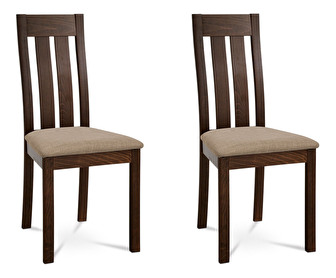 Set 2 buc scaune de sufragerie Barley-2602 WAL *vânzare