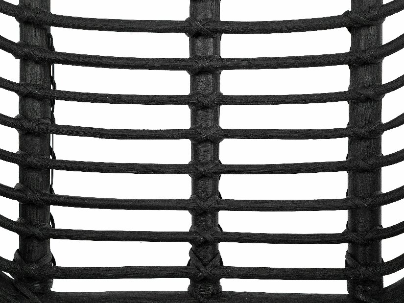 Scaun de sufragerie Caron (negru)