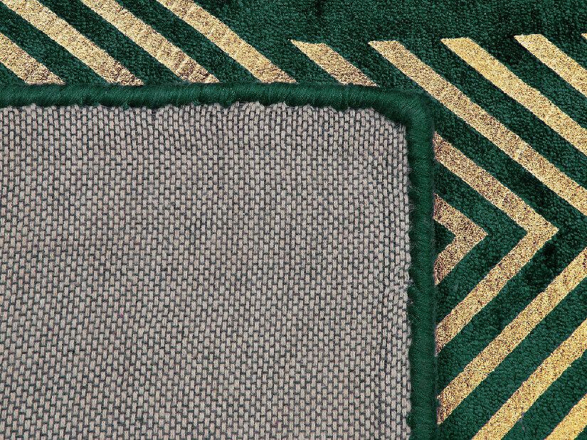 Covor 80x150 cm VESKE (stofă) (verde)
