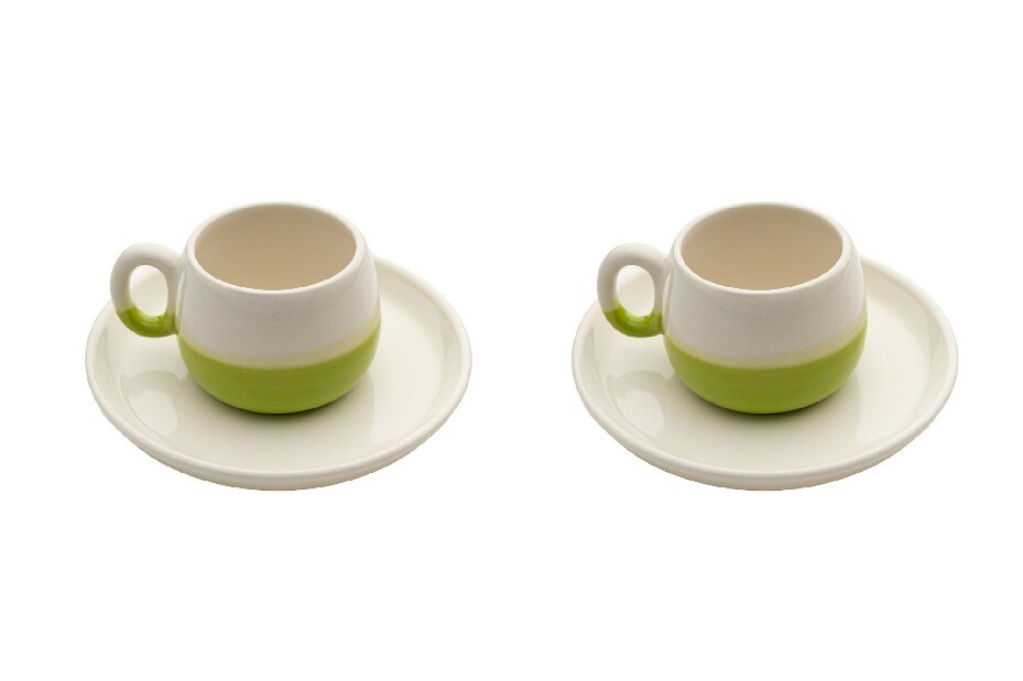 Set cești cafea (4 buc.) Gonko (verde)