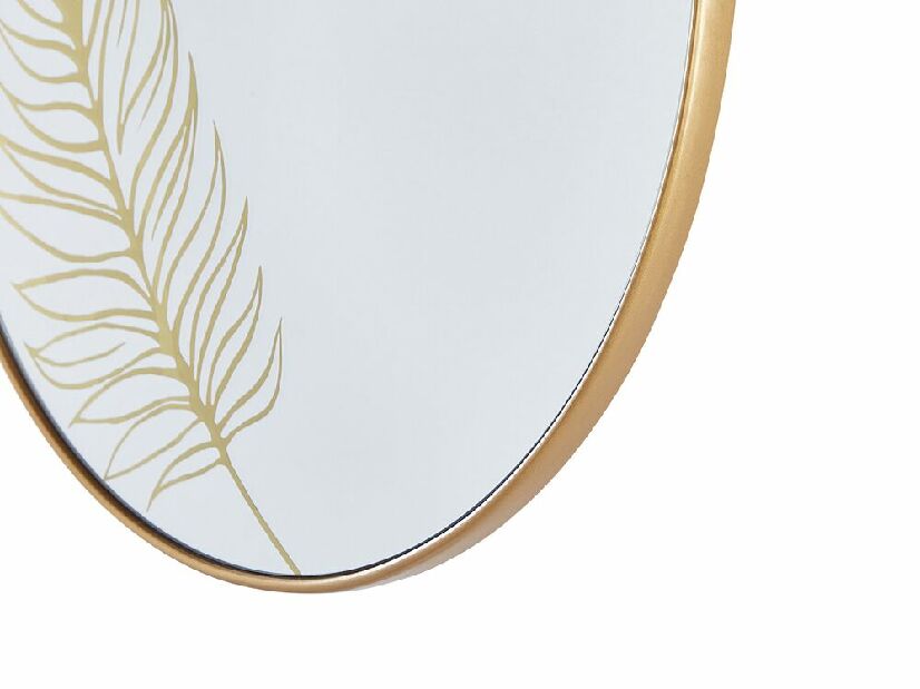 Oglindă de perete Shell (auriu) 