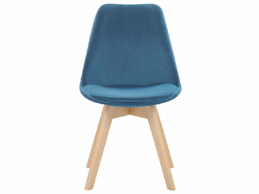 Set 2 buc. scaune pentru sufragerie DOHA II (plastic) (albastru)