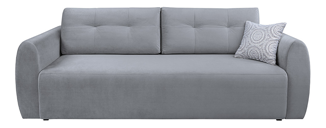 Canapea cu trei locuri Divala Lux 3DL (gri deschis)
