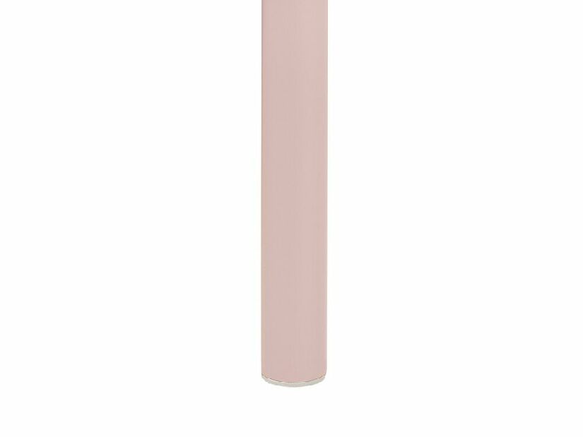 Pat de o persoană 200 x 90 cm Toki (roz) (cu somieră)