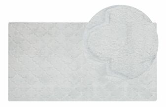 Covor din blană artificială 80 x 150 cm Gharry (gri deschis)