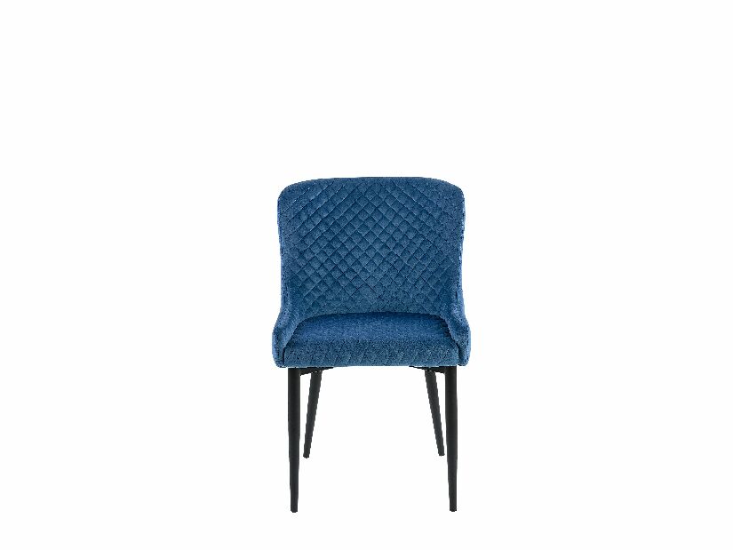 Set 2 buc. scaune pentru sufragerie Soho (albastru)