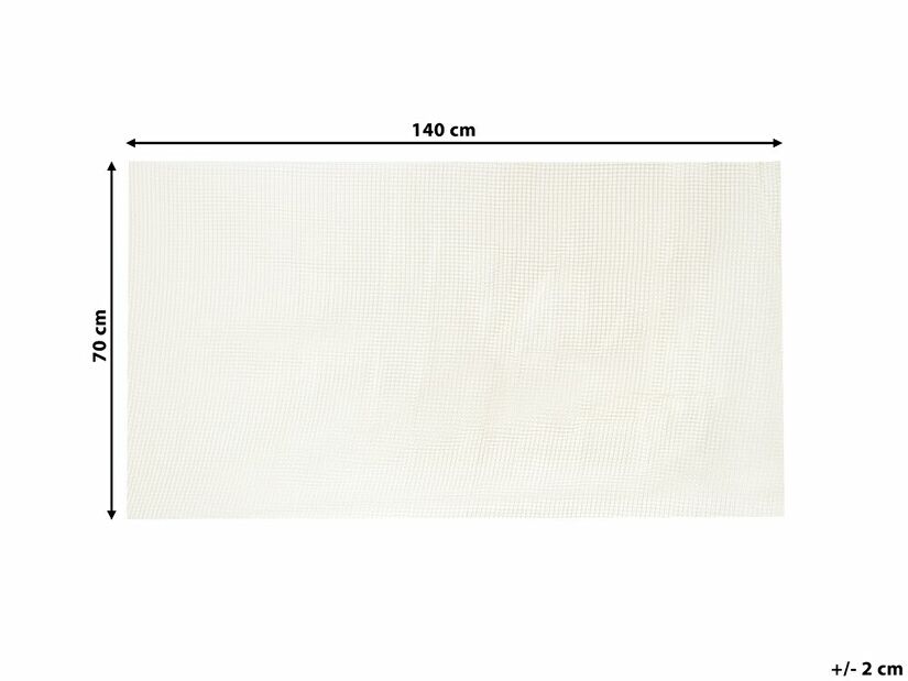 Covoraș antiderapant sub covor OSMO 70x140 cm (PVC) (alb)