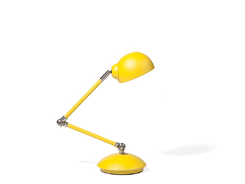 Lampă de masă HELLER (metal) (galben)