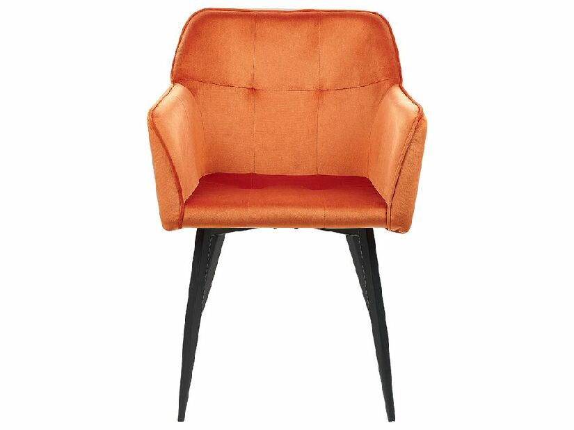 Set 2 buc scaune de sufragerie Jasminka (portocaliu)