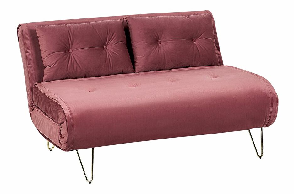 Canapea două locuri Vignette (roz) 