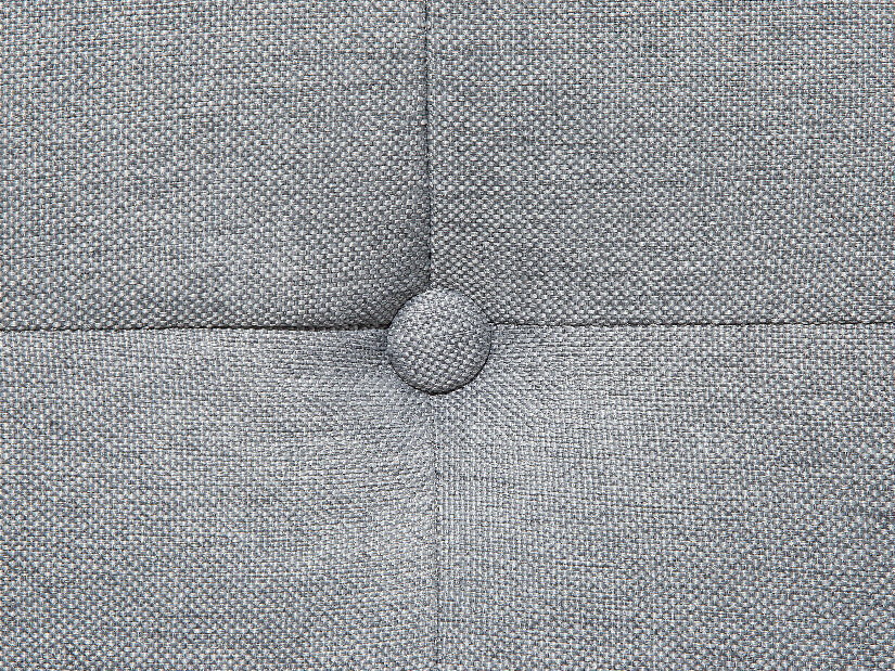 Canapea 2 locuri FLONG (textil) (gri)