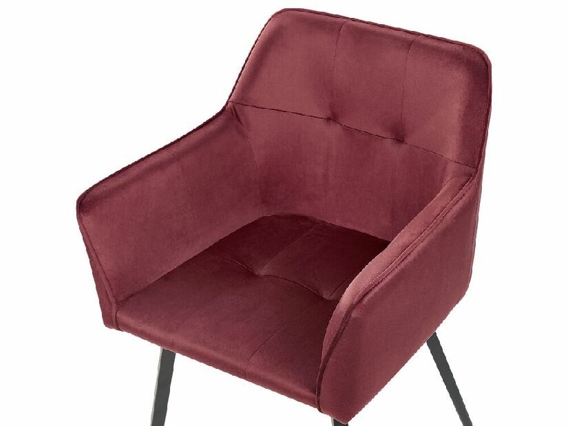 Set 2 buc scaune de sufragerie Jasminka (roșu)