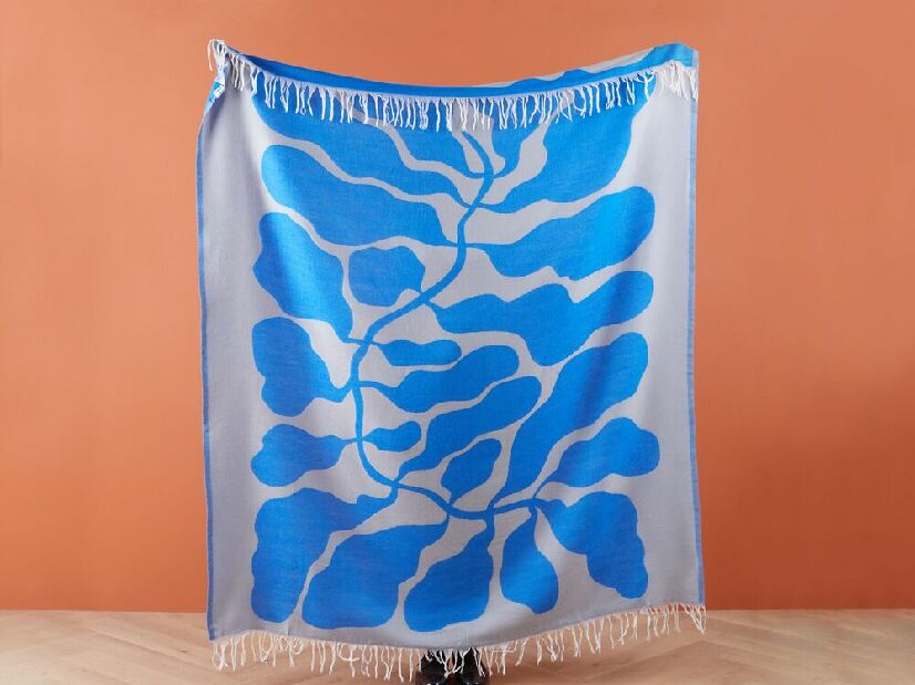 Pătură 130 x 170 cm Kihza (albastru)