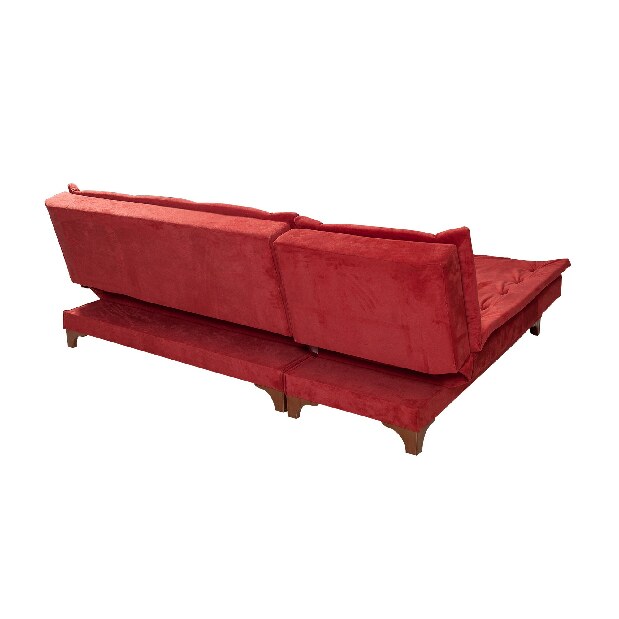 Canapea extensibilă Keid C (roșu) (S)