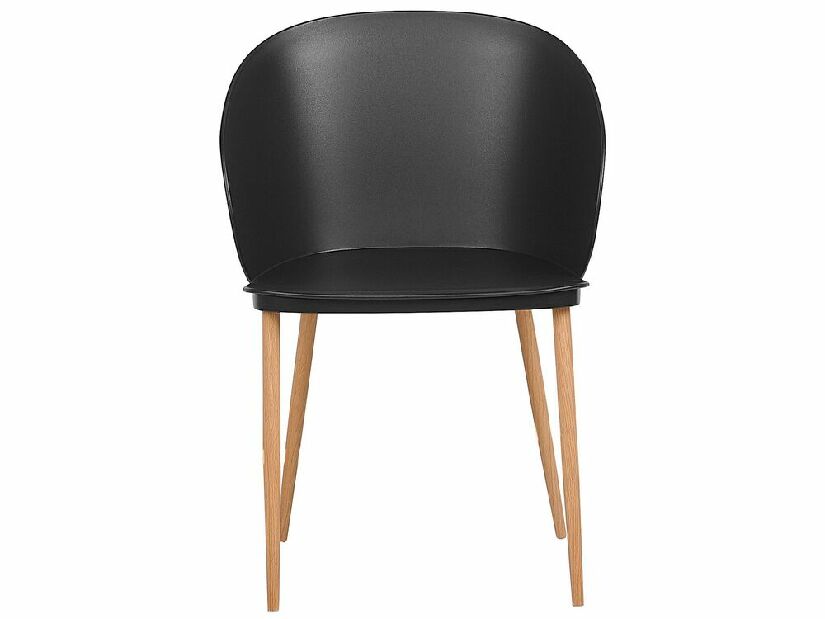 Set 2 buc. scaune de sufragerie BALAK (negru)