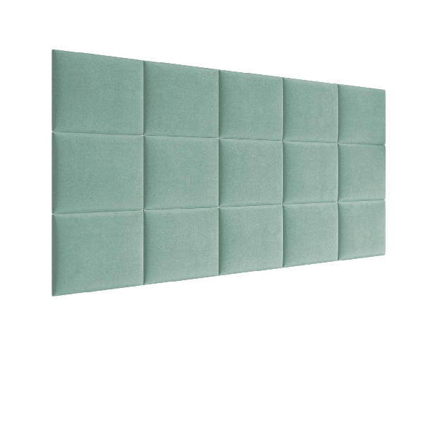 Panou de perete tapițat (5 buc.) Pazara 40x30 cm (verde) *vânzare