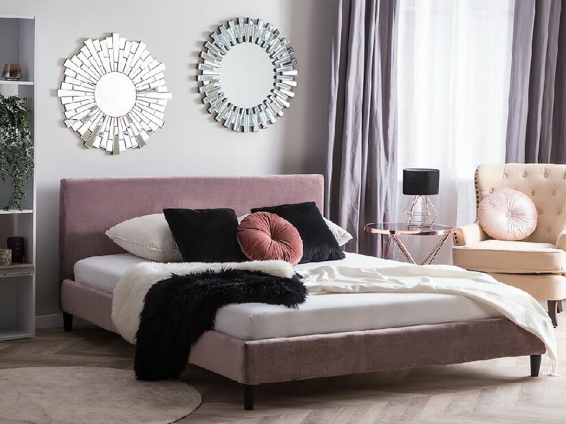 Husă pentru pat 200 x 160 cm Futti (roz)