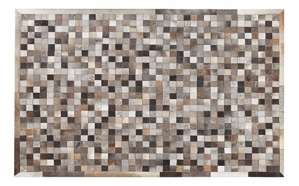 Covor 140x200 cm ALUMUR (patchwork maro)