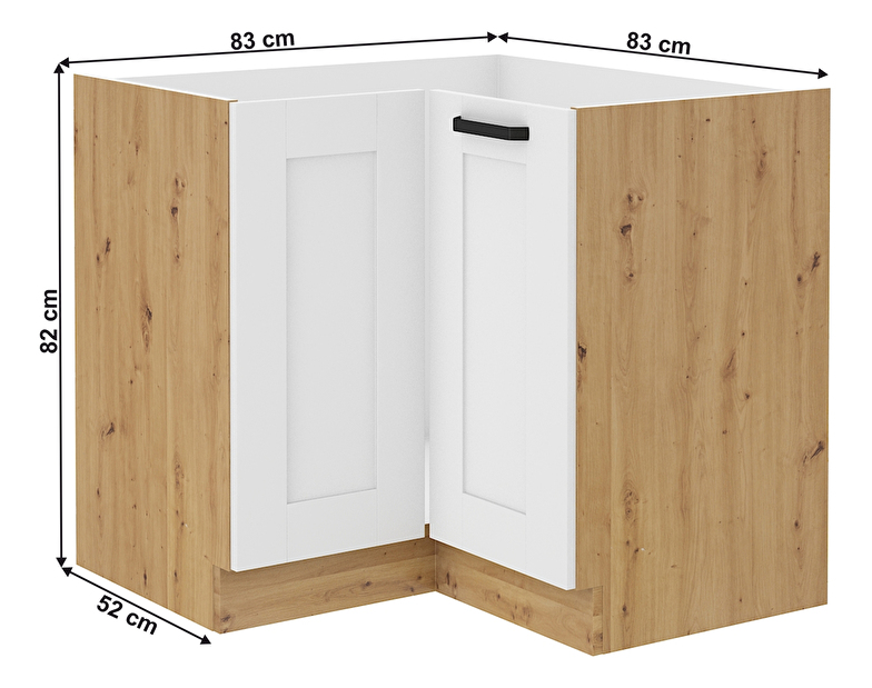 Cadrul patului este realizat din lamele de lemn și bare laterale din MDF brut de 22 mm.