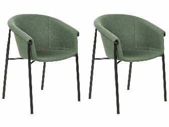 Set 2 buc scaun tip bar Anja (verde)