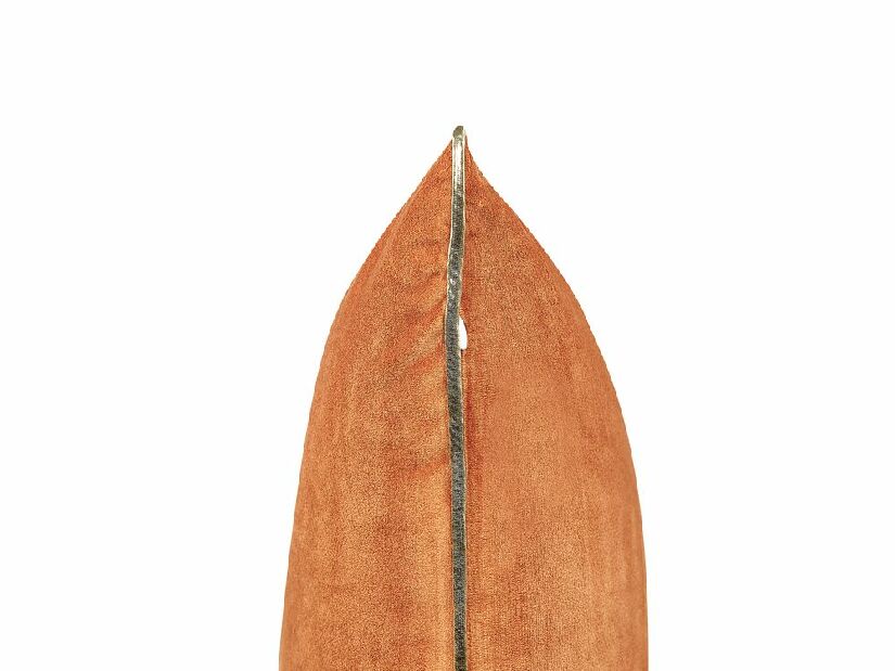 Set 2 buc perne decorative 45 x 45 cm Crocy (portocaliu)