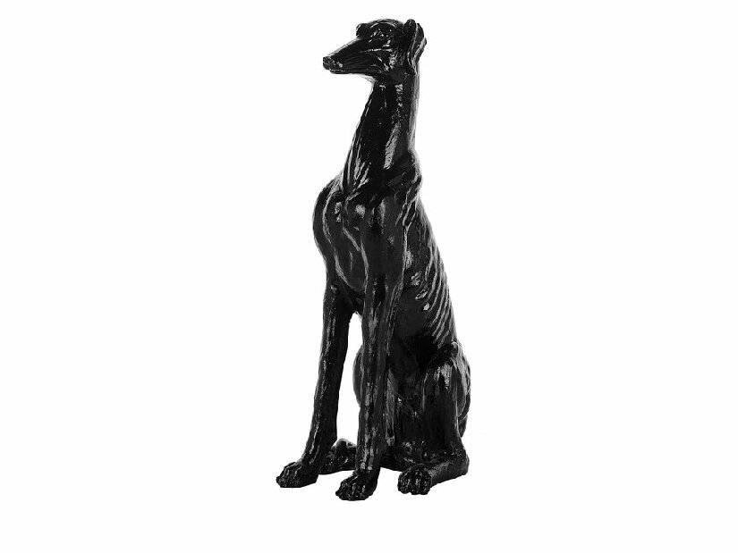 Figurină decorativă GOIANIA 80 cm (sticlă laminat) (negru)