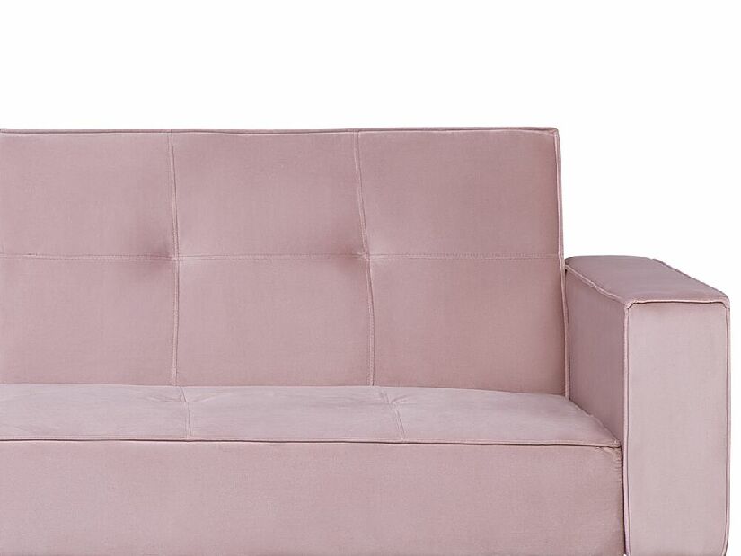 Canapea 3 locuri Viby (roz)