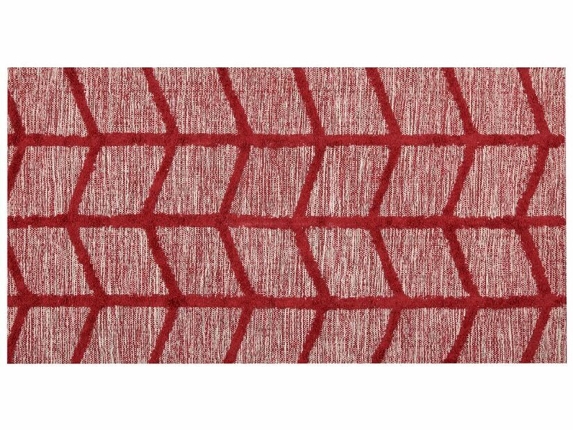 Covor 80 x 150 cm Sivvas (roșu)