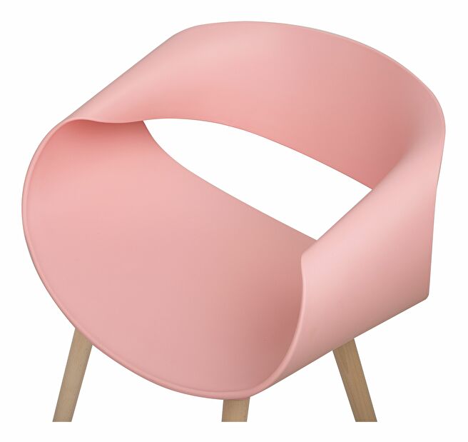 Set 2 buc. scaune pentru sufragerie Charm (roz)