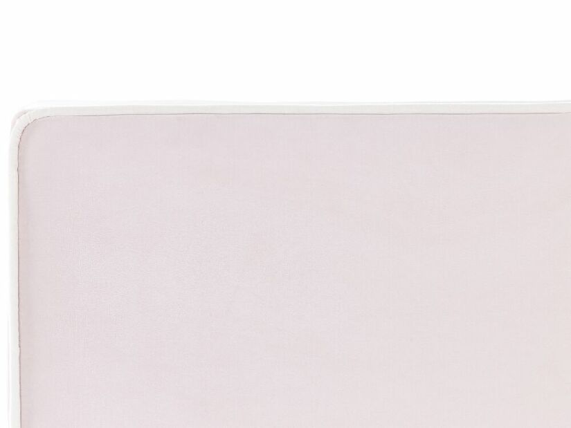 Pat de o persoană 200 x 90 cm Tully (roz) (cu somieră)
