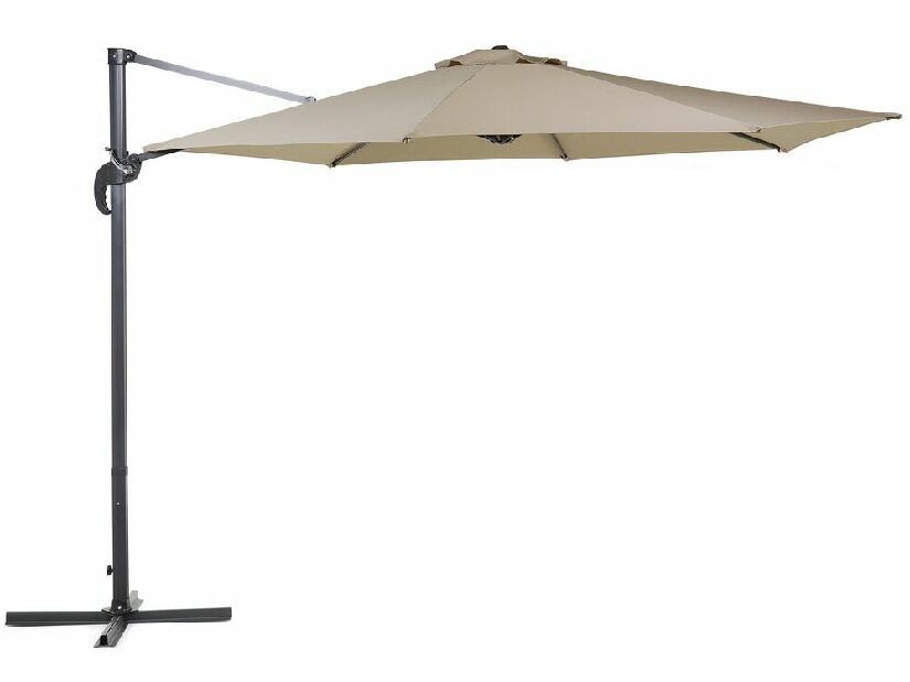 Umbrelă de grădină 300 cm SAVISSI (aluminiu) (bej)