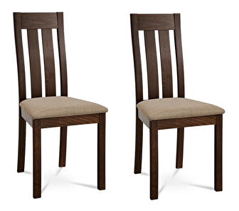 Set 2 buc scaune de sufragerie Barley-2602 WAL *vânzare
