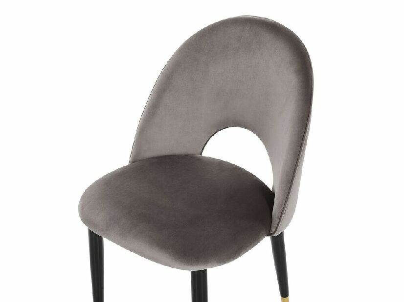Set 2 buc. scaune pentru sufragerie MAGI (stofă) (gri)