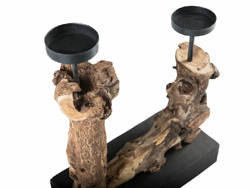 Sfeșnic FREMONT (33 cm) (lemn deschis)