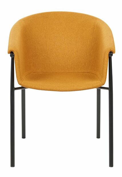 Set 2 buc scaun tip bar Anja (portocaliu)