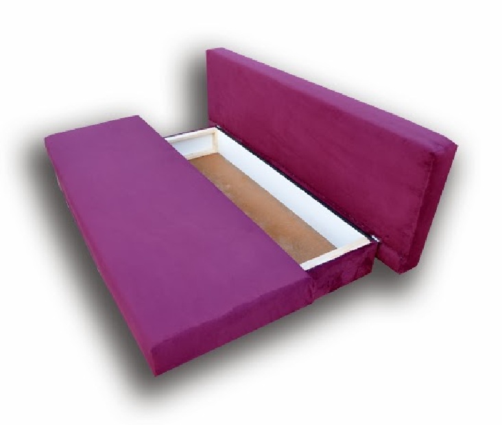 Canapea 3 locuri Vega (roz)