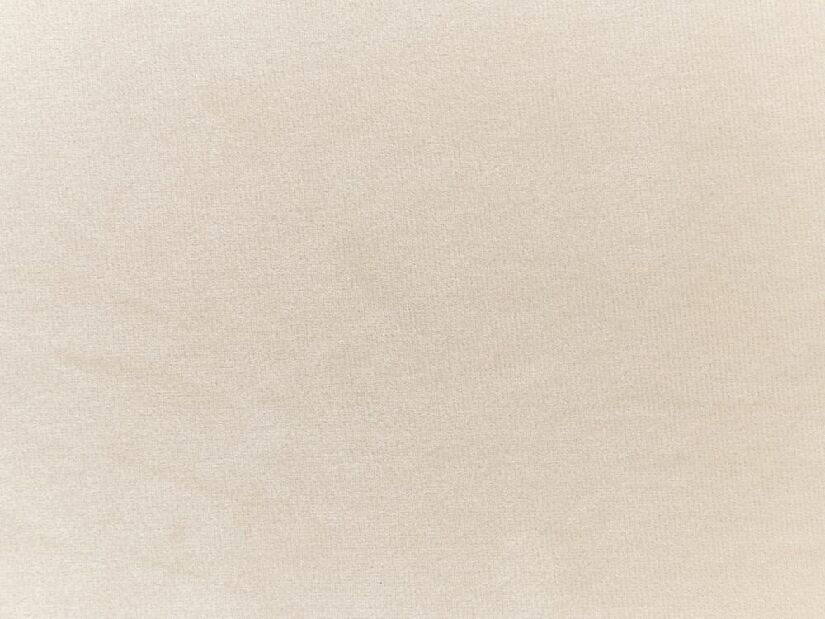 Pat de o persoană 200 x 90 cm Metty (bej) (cu somieră) (cu sp. depozitare)