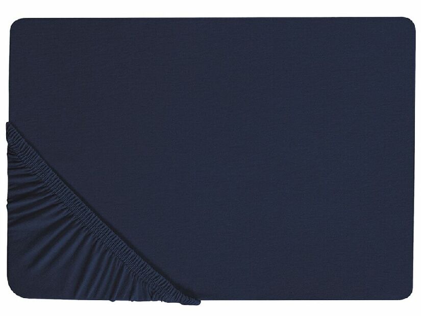 Cearceaf pentru pat 90 x 200 cm Hoffie (albastru închis)
