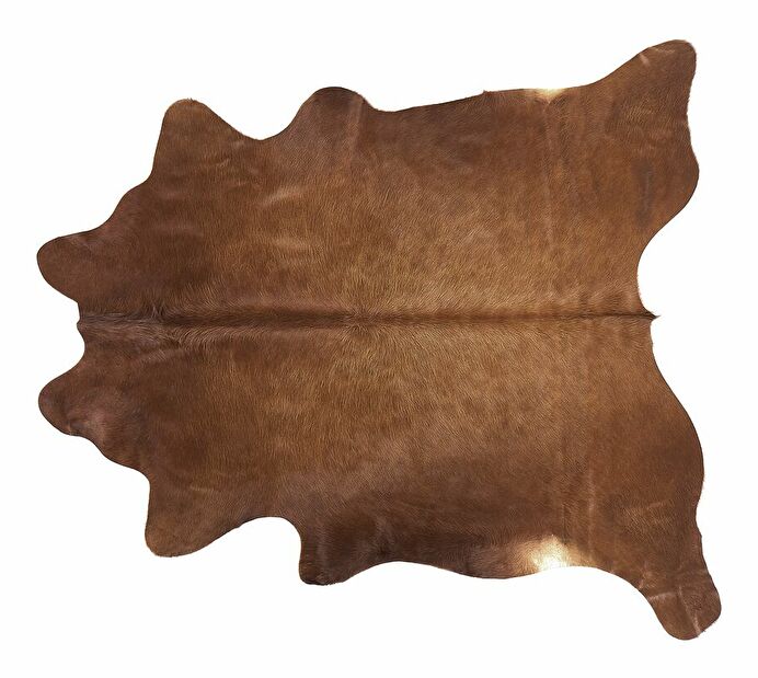 Covor din piele de vită 2-3 m² Nasku (maro)