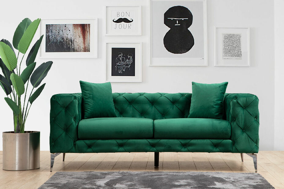 Canapea două locuri- Asir Collo (verde)