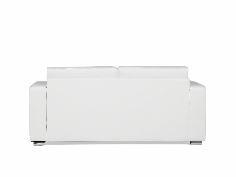 Canapea 3 locuri din piele Heinola (alb) *vânzare stoc