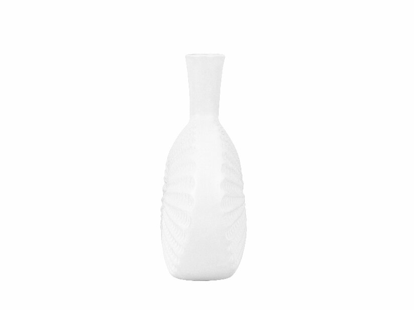 Vază ARCATA 24 cm (sticlă laminat) (alb)