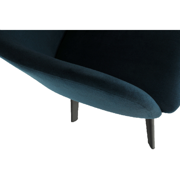 Scaun de sufragerie Talira (albastru + negru)